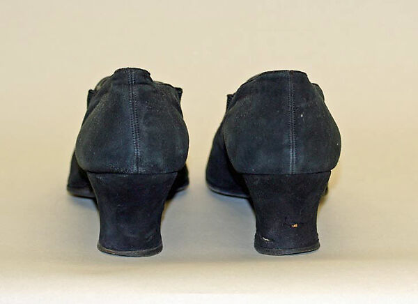Pumps, Frank Brothers (American, founded 1865), suede, American