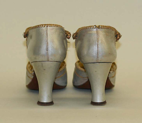 Evening shoes, leather, European, Eastern