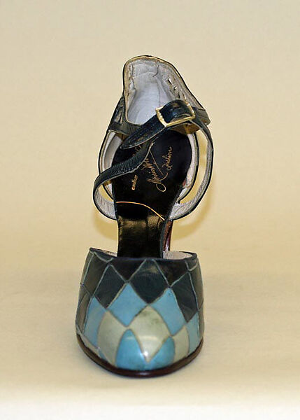 Sandals, Morris Wolock &amp; Co., leather, metal, American