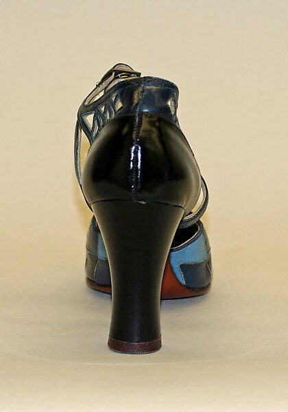 Sandals, Morris Wolock &amp; Co., leather, metal, American