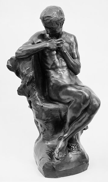Genius of Immortality, Isidore Konti (Hungarian, Vienna 1862–1938 Yonkers, New York), Bronze, American