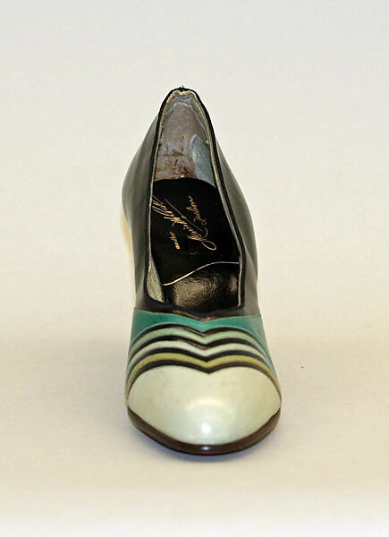 Pumps, Morris Wolock &amp; Co., leather, American