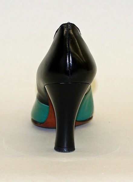 Pumps, Morris Wolock &amp; Co., leather, American