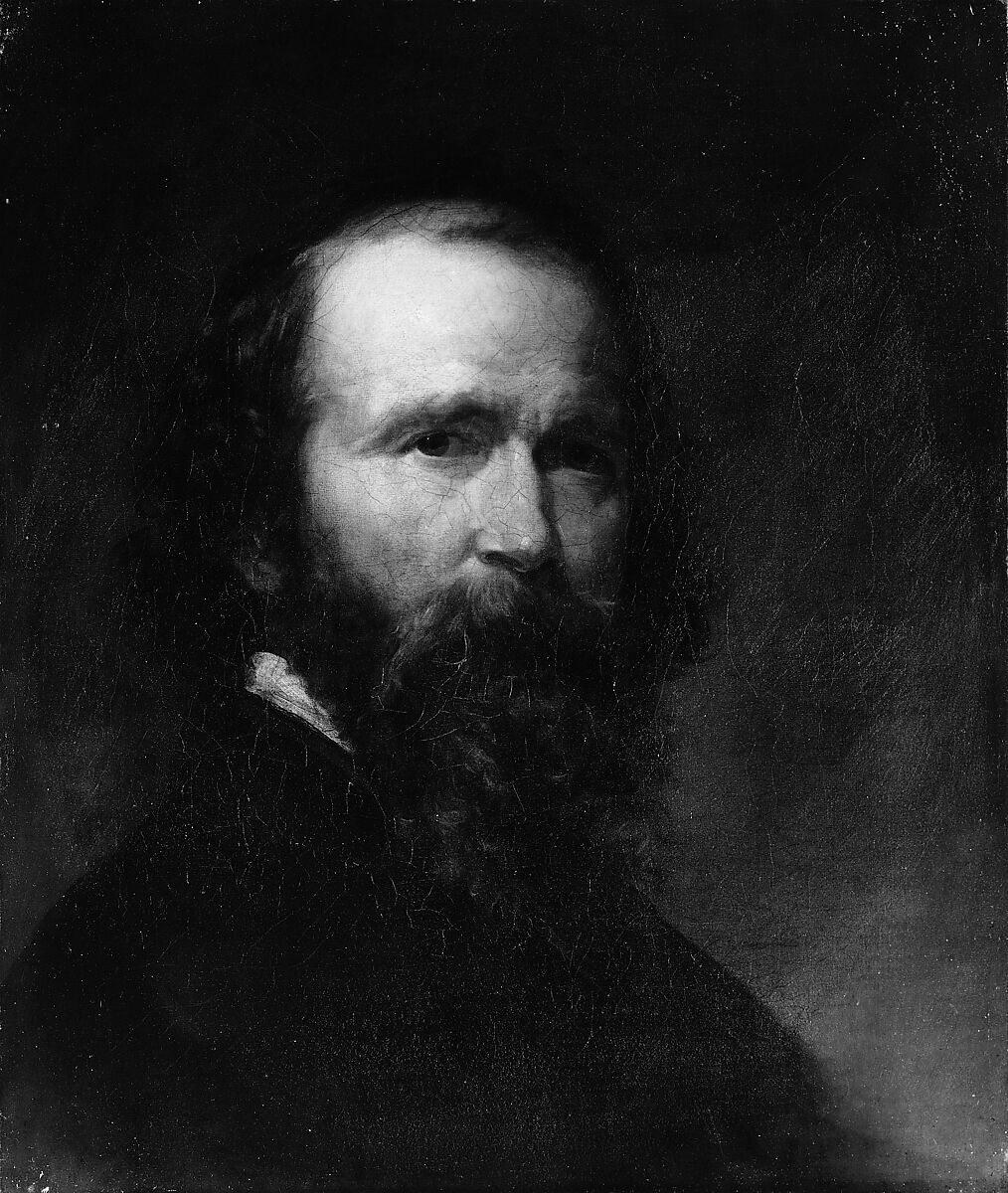 Self-portrait, Joseph Kyle (1815–1863), Oil on canvas, American 