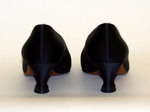 Pumps, Sidonie Larizzi (French), leather, silk, French