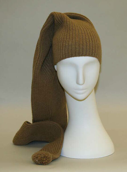 Cap, Dorothée Bis (French, founded 1962), wool, French 