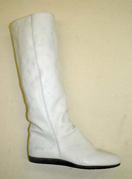 Boots, Arche (French, founded 1968), leather, latex, French 
