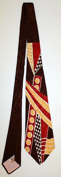 Necktie, rayon, American 