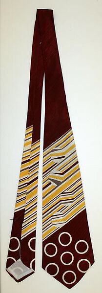 Necktie, Van Heusen (American, founded 1921), rayon, American 