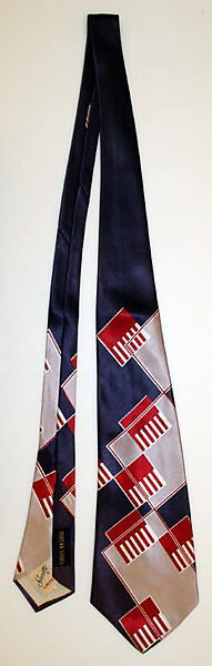 Necktie, rayon, American 
