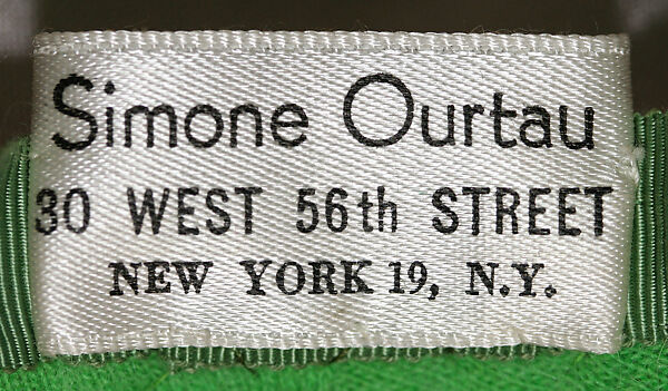 Hat, wool, American