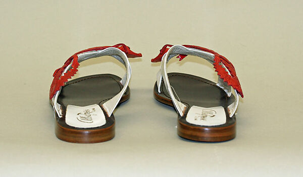 Sandals, leather, Italian