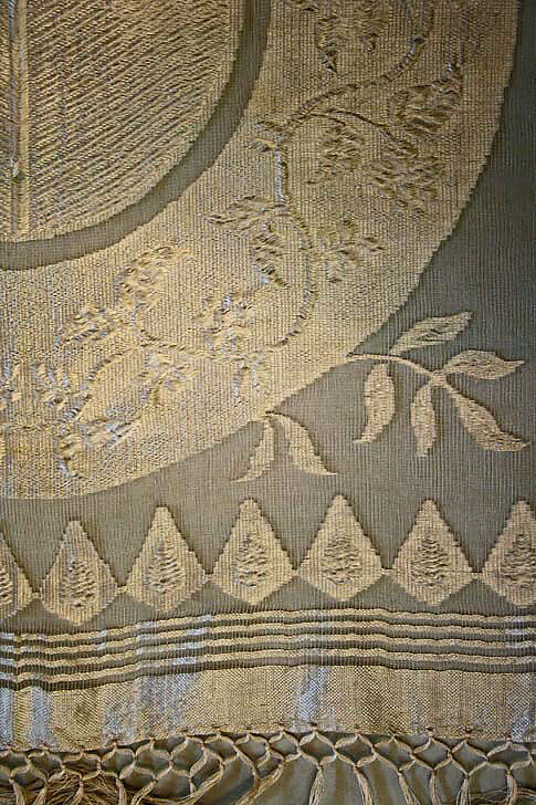 Scarf, silk, British