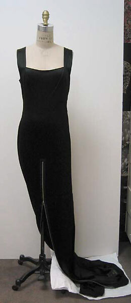 Evening dress, Jean Paul Gaultier (French, born 1952), rayon, silk, French