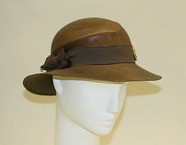 Hat, straw, American