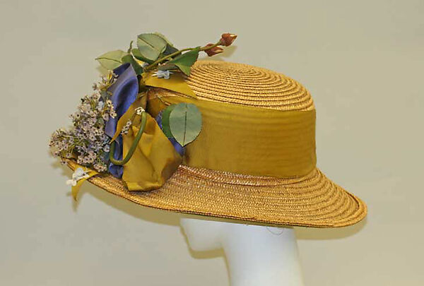 Hat, straw, American or European
