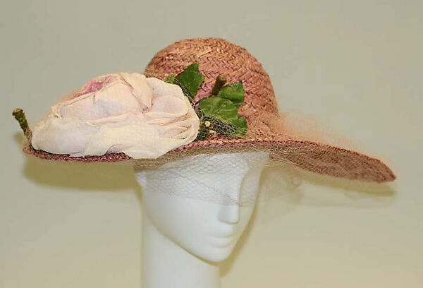 Hat, straw, French 