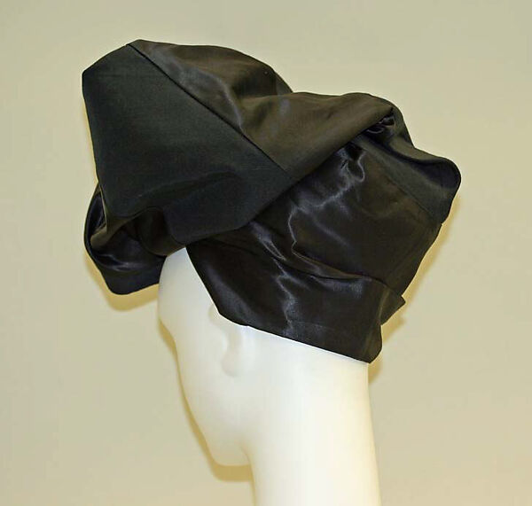 Hat, John-Frederics, Inc. (American, 1929–1948), silk, synthetic fiber, American
