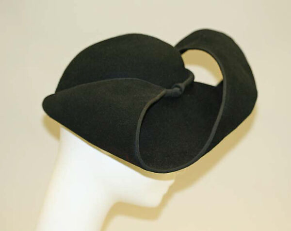 Hat, wool, silk, French