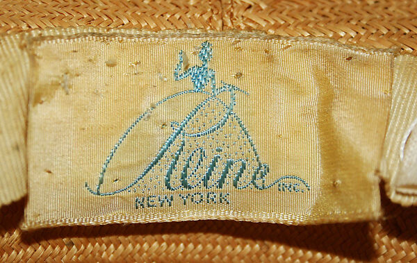 Hat, straw, American