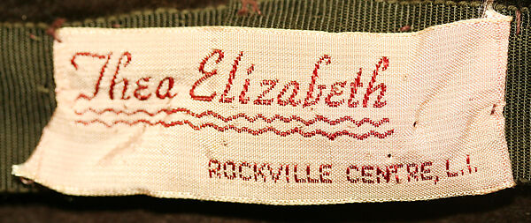 Hat, wool, feathers, beads, American