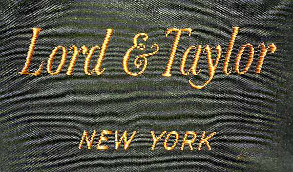 Hat, Lord &amp; Taylor (American, founded 1826), wool, feathers, American