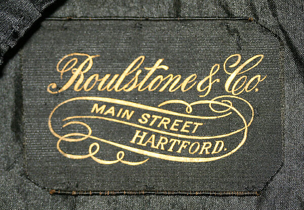 Hat, silk, American