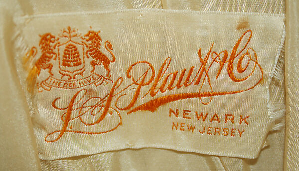 Hat, straw, silk, American