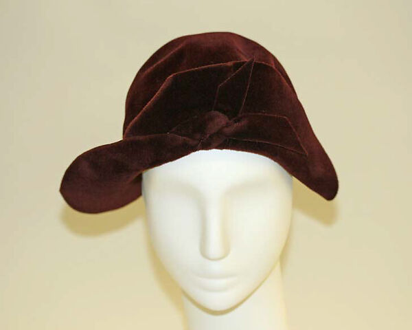 Hat, Julius Garfinckel &amp; Co. (American), fur, felt, American 