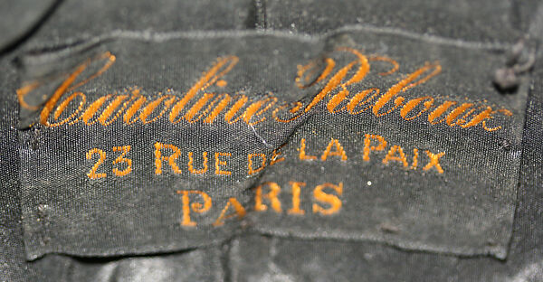 Hat, Caroline Reboux (French, active 1870–1956), silk, French