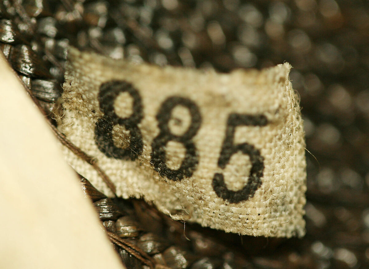 Hat, straw, feathers, American or European