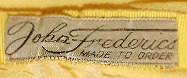 Turban, John-Frederics, Inc. (American, 1929–1948), [no medium available], American