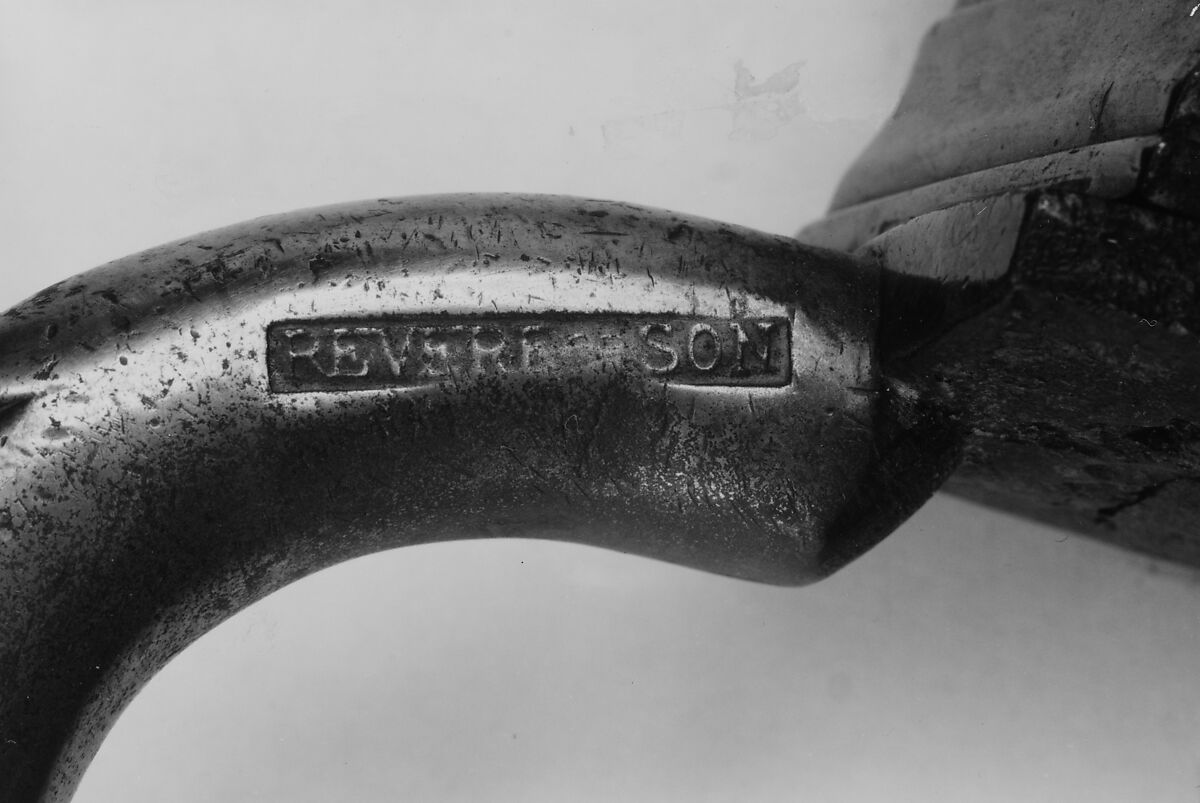 Andiron, Revere and Son (ca. 1787–?), Brass, iron, American