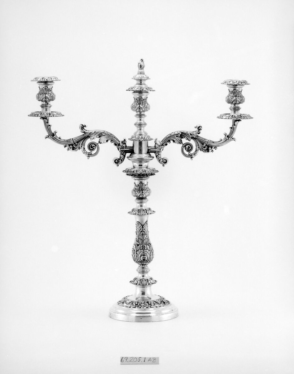 Candelabrum, Sheffield silver plate 