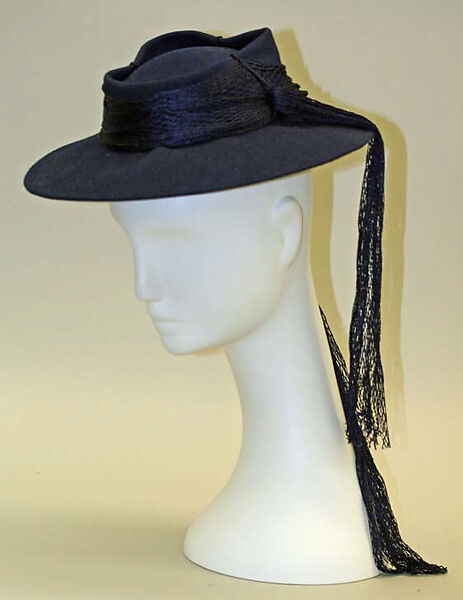 Tricorne, Bergdorf Goodman (American, founded 1899), wool, American 