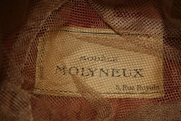 Hat, Edward Molyneux (French (born England), London 1891–1974 Monte Carlo), [no medium available], French