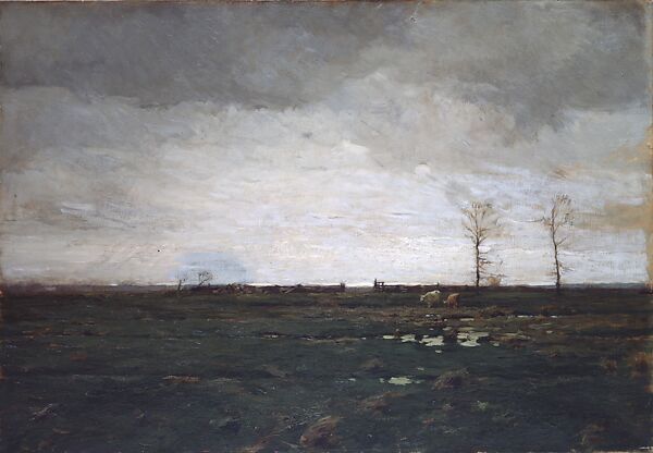 The Meadows, William Langson Lathrop (American, Warren, Illinois 1859–1938 Montauk, New York), Oil on canvas, American 
