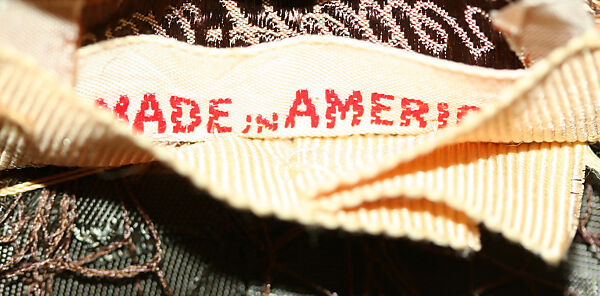 Hat, John-Frederics, Inc. (American, 1929–1948), straw, American