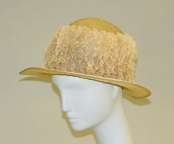 Hat, horsehair, American 