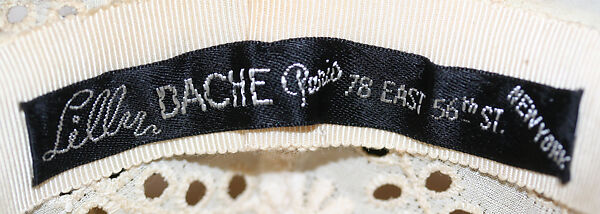 Hat, Lilly Daché (American (born France), Bègles 1898–1989 Louvecienne), [no medium available], American