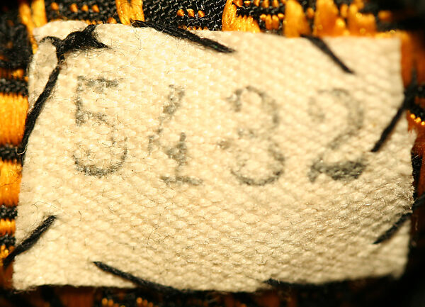 Turban, Bergdorf Goodman (American, founded 1899), cotton, metal thread, American