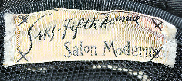 Hat, silk, American