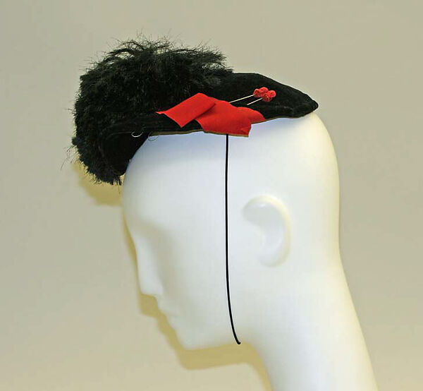 Hat, John-Frederics, Inc. (American, 1929–1948), silk, American