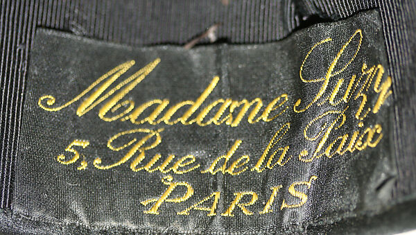 Pillbox hat, Madame Suzy (French), silk, French