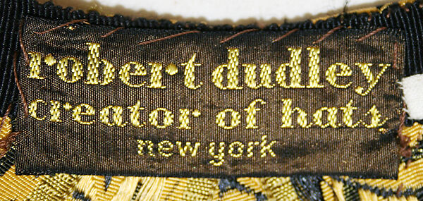 Turban, rayon, American