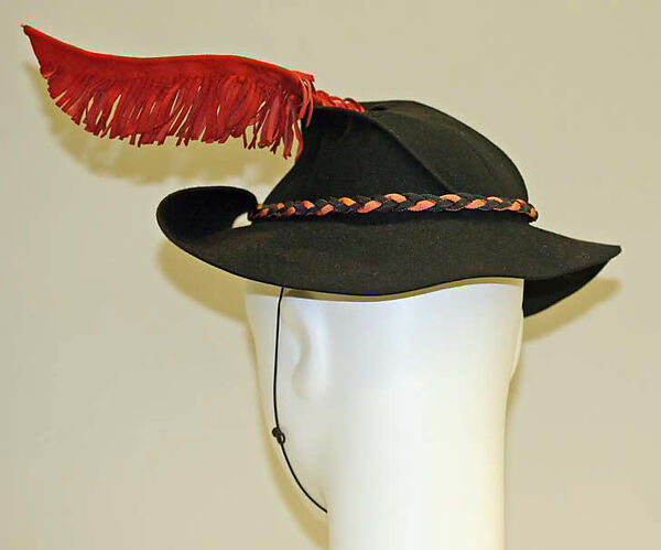 Hat, wool, American