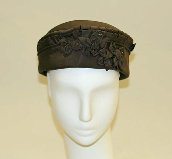 Hat, silk, American