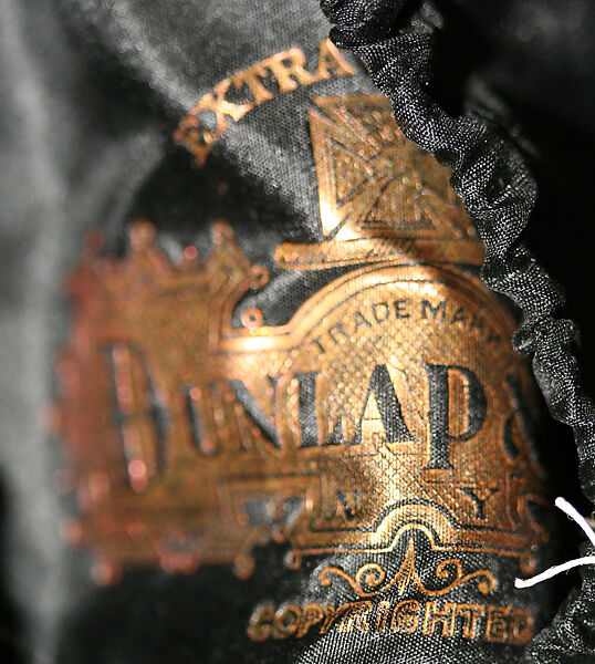 Tricorne, Dunlap &amp; Company, silk, wool, fur (rabbit), feathers, American