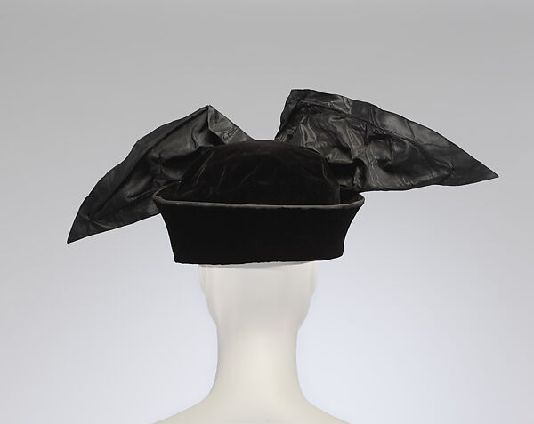 Hat, silk, American