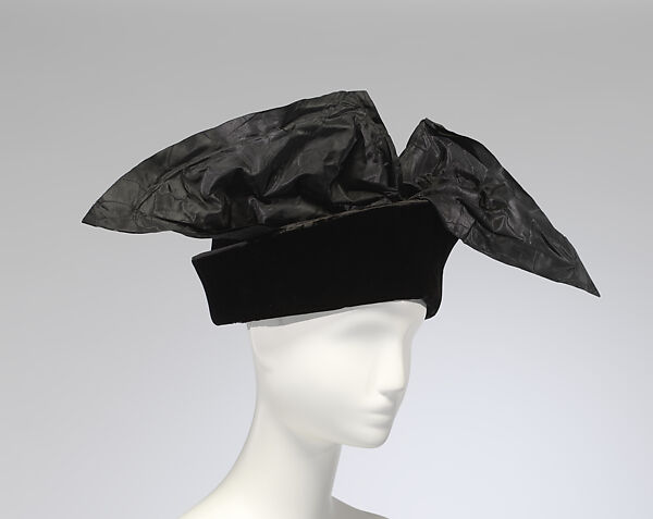 Hat, silk, American